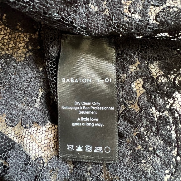 Aritzia Babaton Black Lace Top - S - Picture 7 of 7